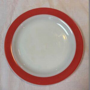 Vintage Pyrex Flamingo Pink chop plate or platter